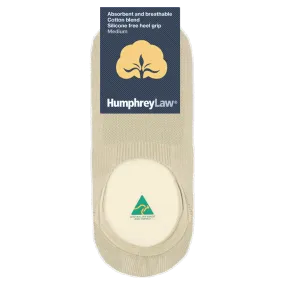 HUMPHREY LAW - 56IN - COTTON INVISIBLE SOCK WITH SILICONE FREE HEEL GRIP