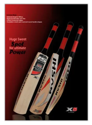 Ihsan Cricket Bat Lynx X5 English Willow Hard Hitting Bat