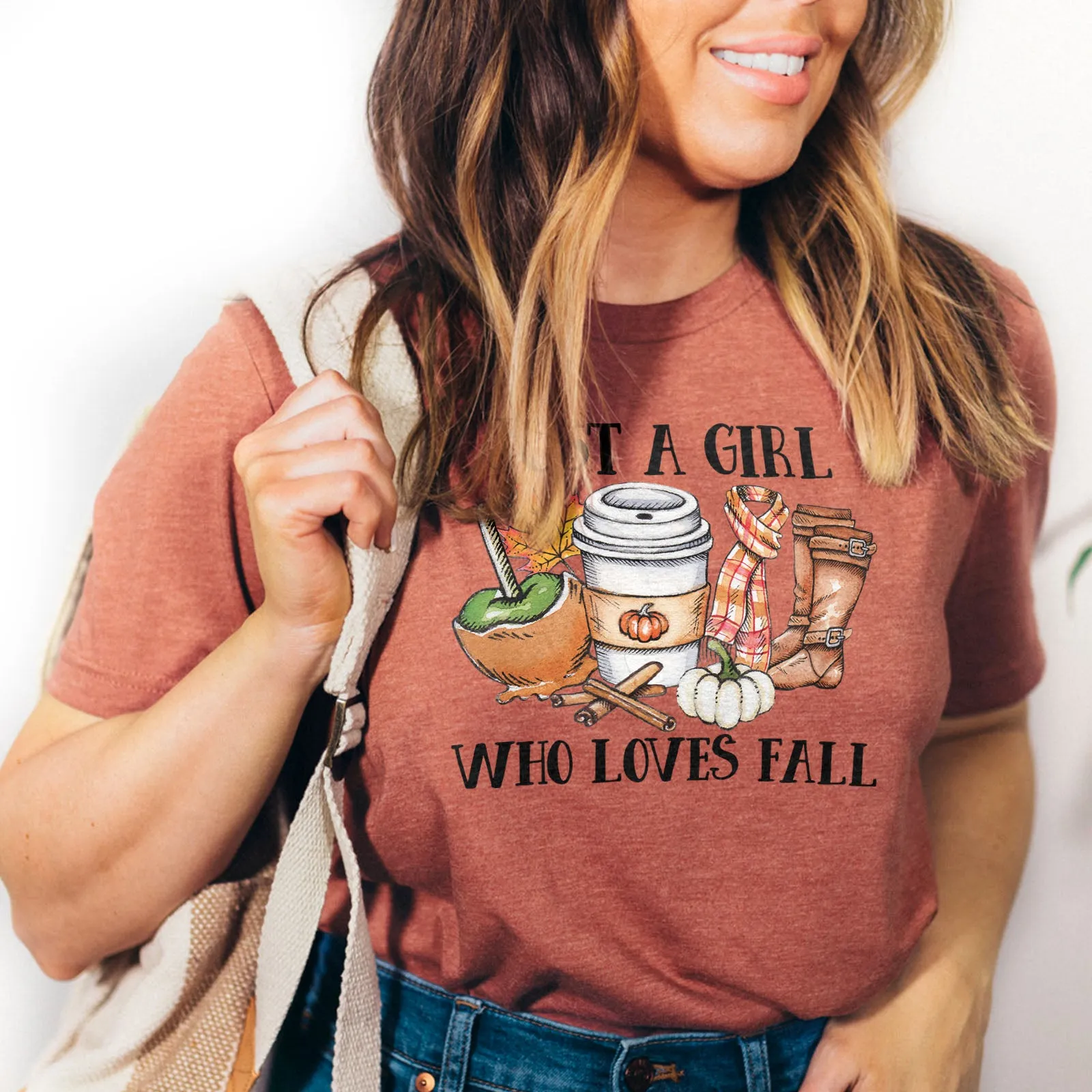 Just a Girl Who Loves Fall Tee