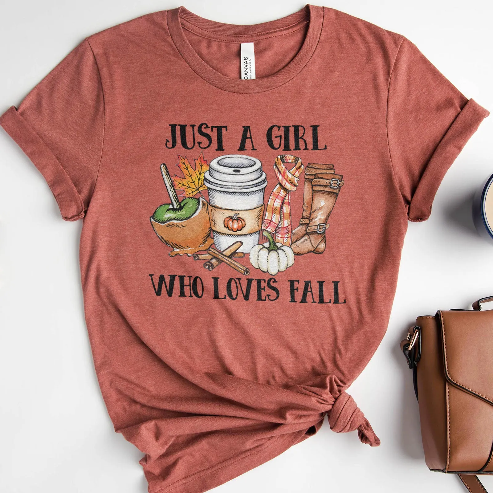 Just a Girl Who Loves Fall Tee