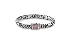 Kuta Bracelet 6x8MM-Pink Sapphire