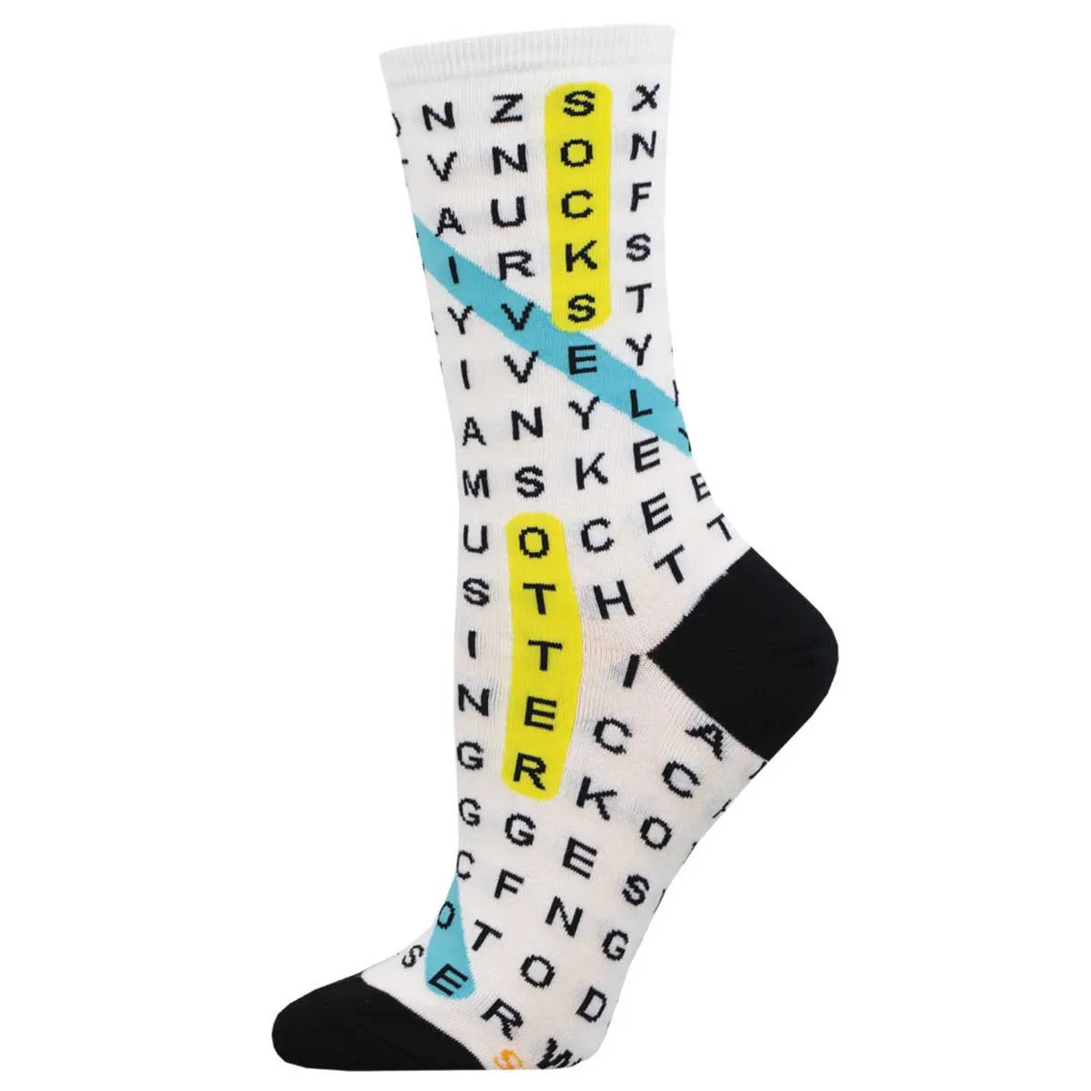 Ladies Word Search Socks