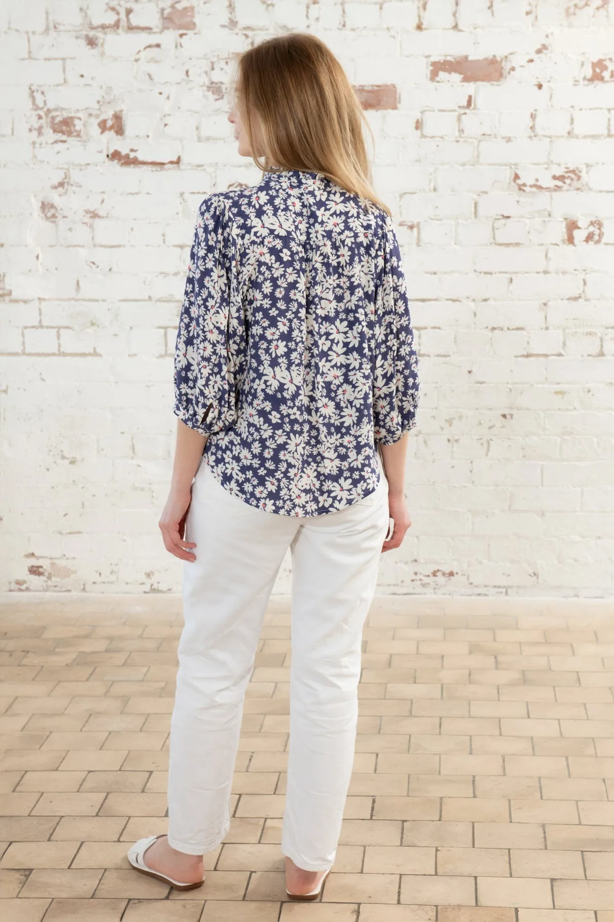 Lola Blouse - Indigo Daisy