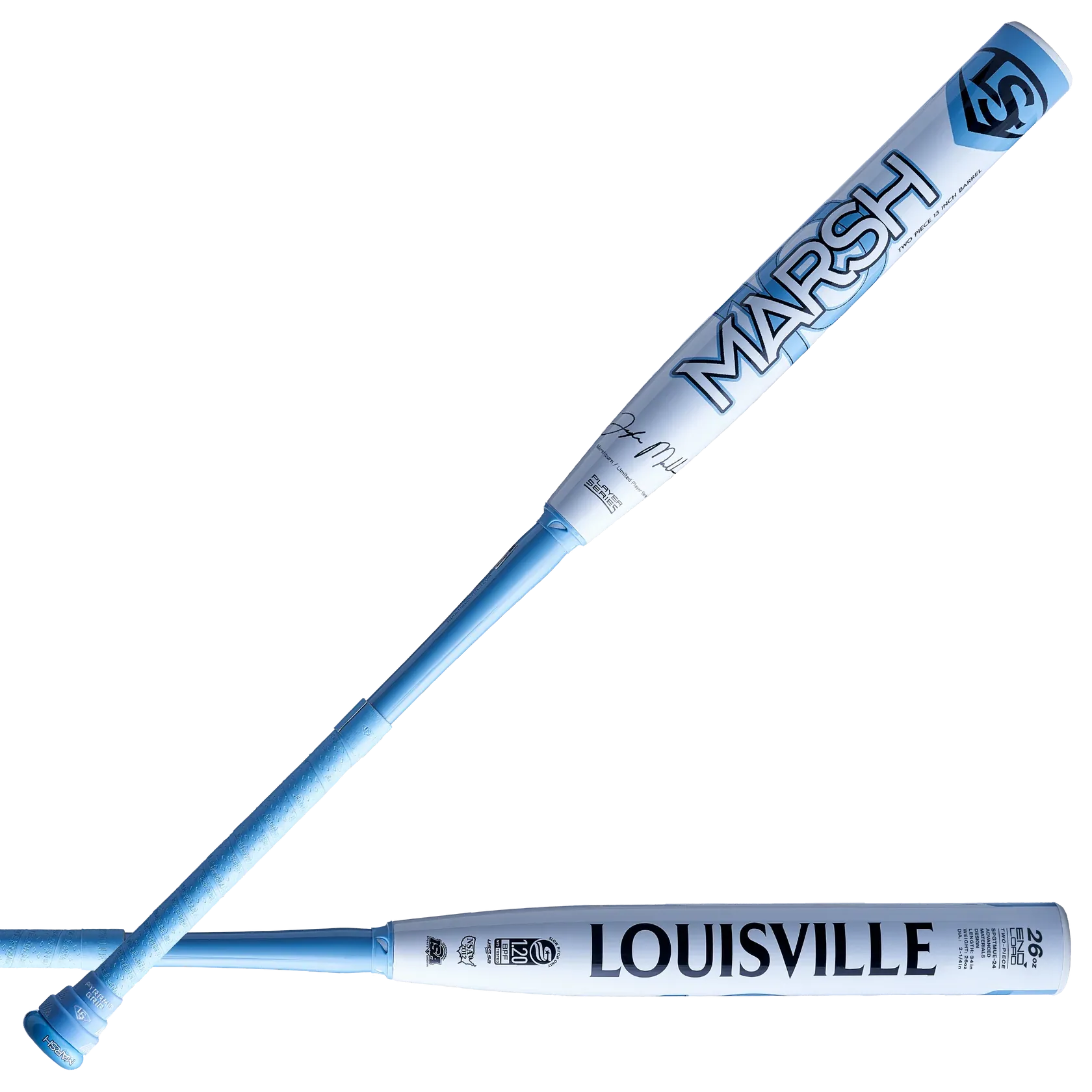 Louisville Genesis Tyler Marshburn 2024 Genesis 2 Piece Endload USSSA Slowpitch Bat