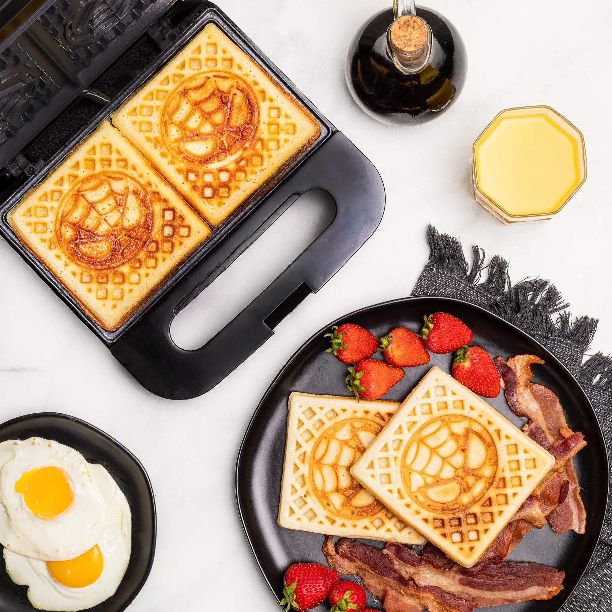 Marvel Spider-Man Square Waffle Maker