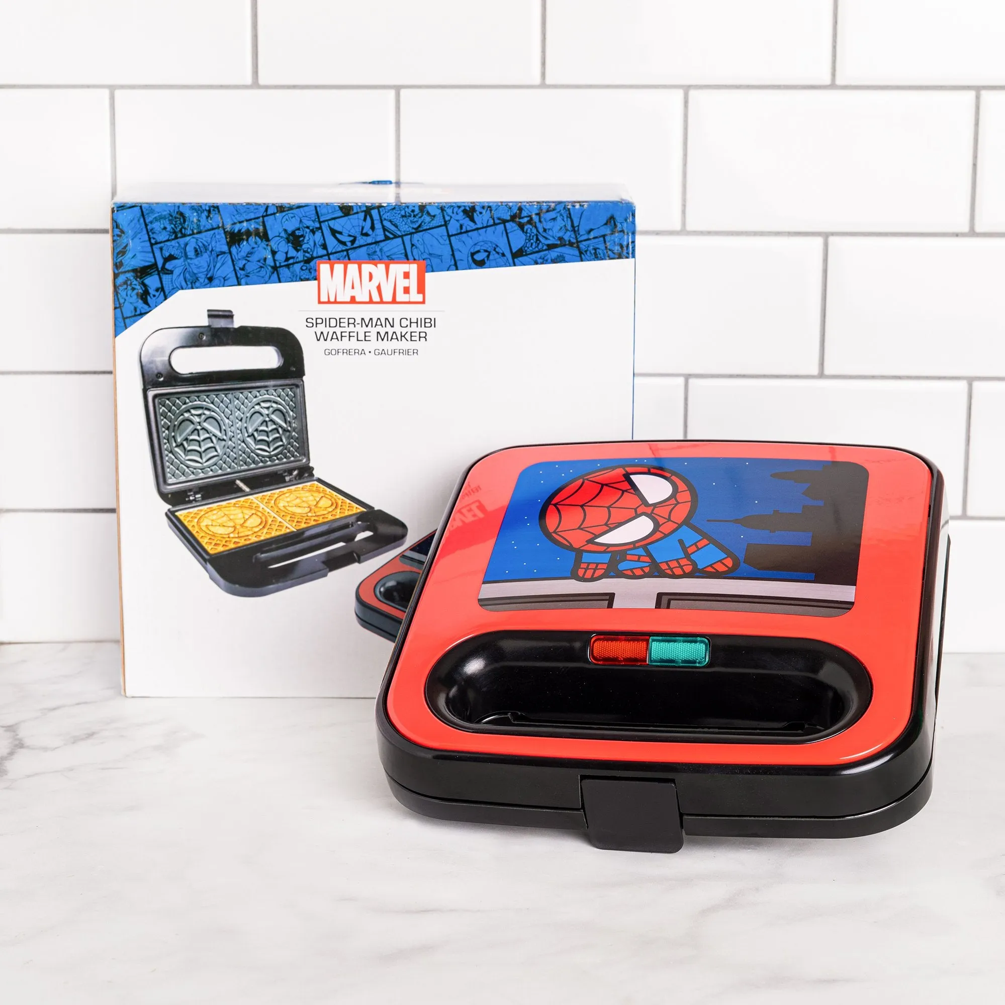 Marvel Spider-Man Square Waffle Maker