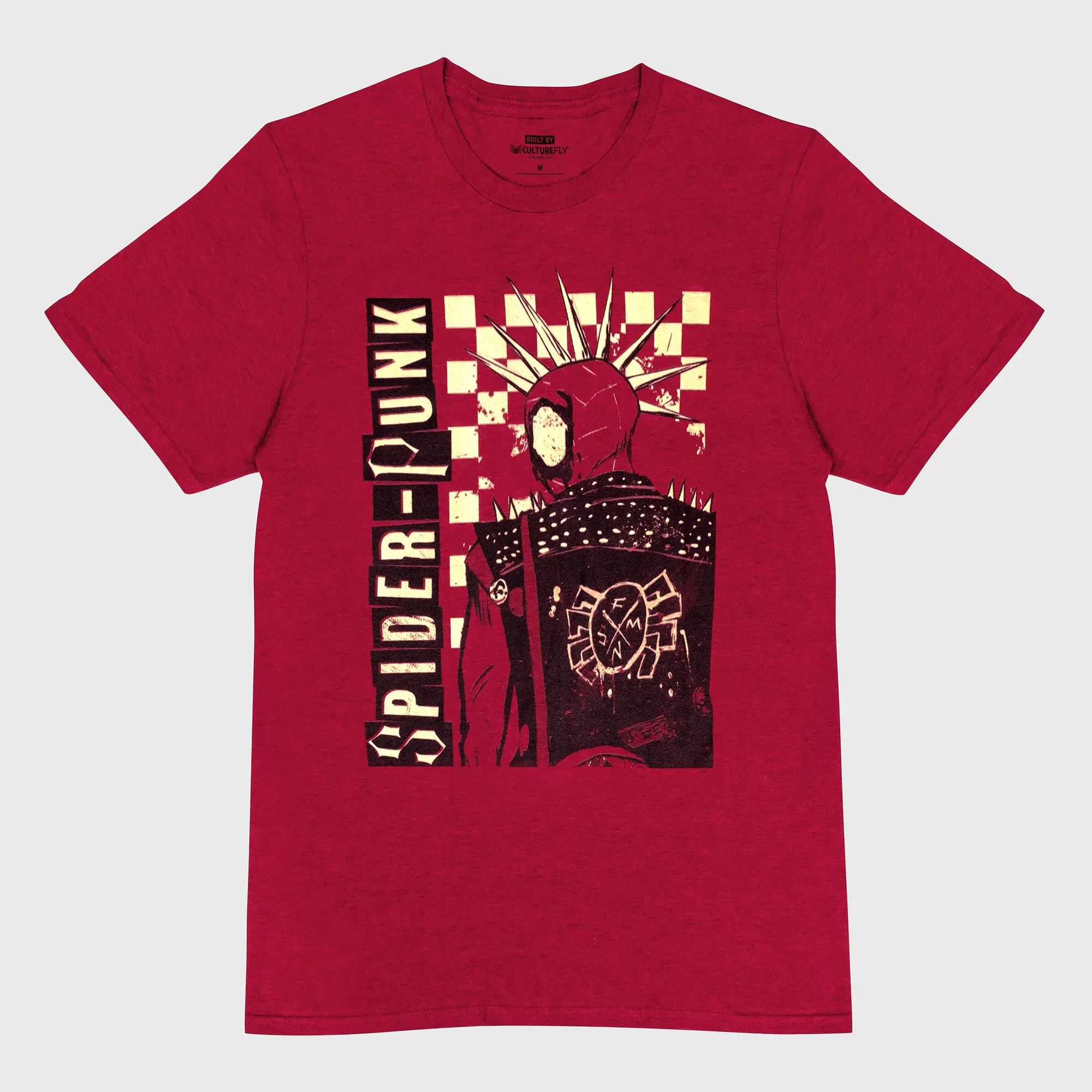 Marvel - Spider-Punk Checker Tee