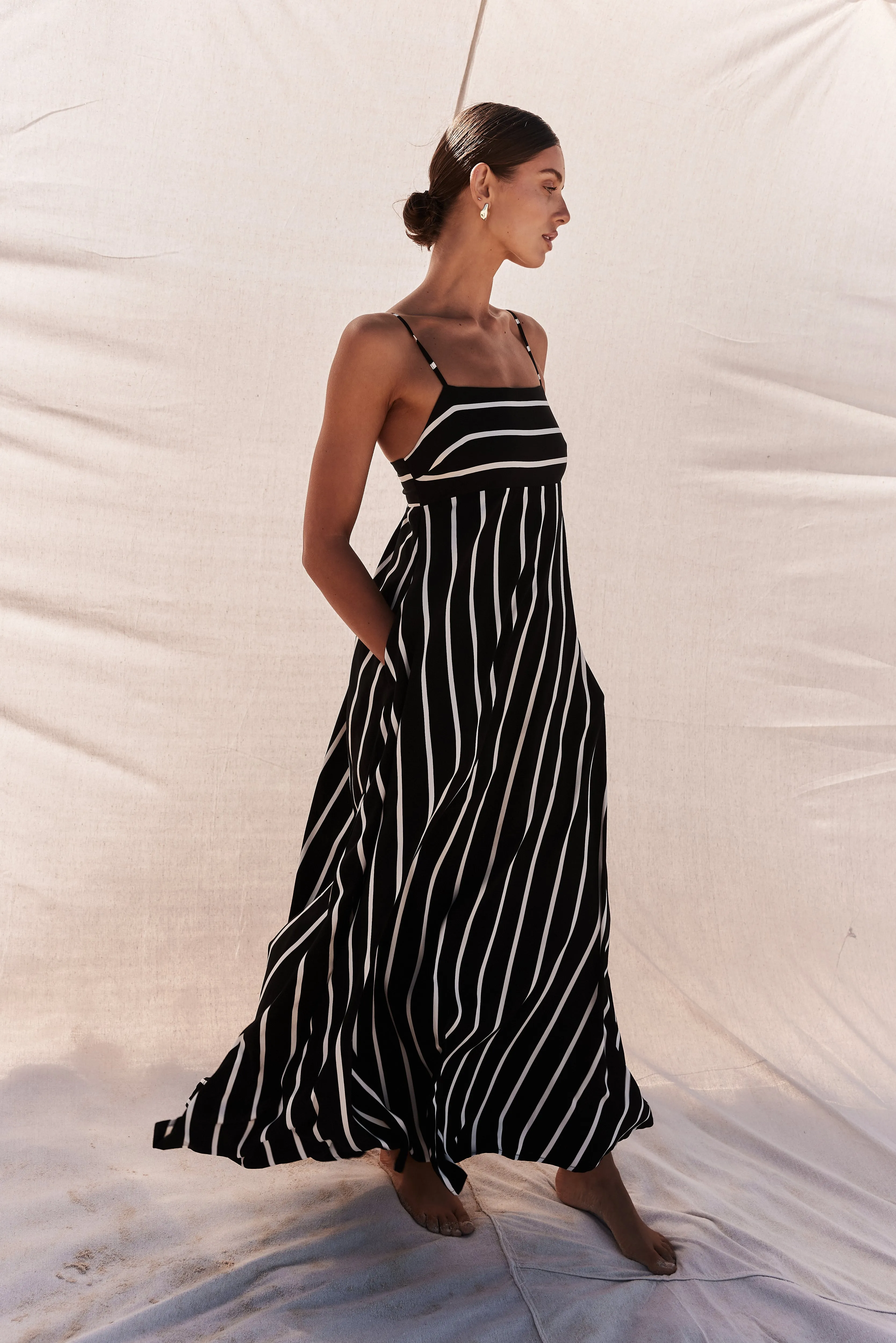 Matilde Maxi Dress (Black)