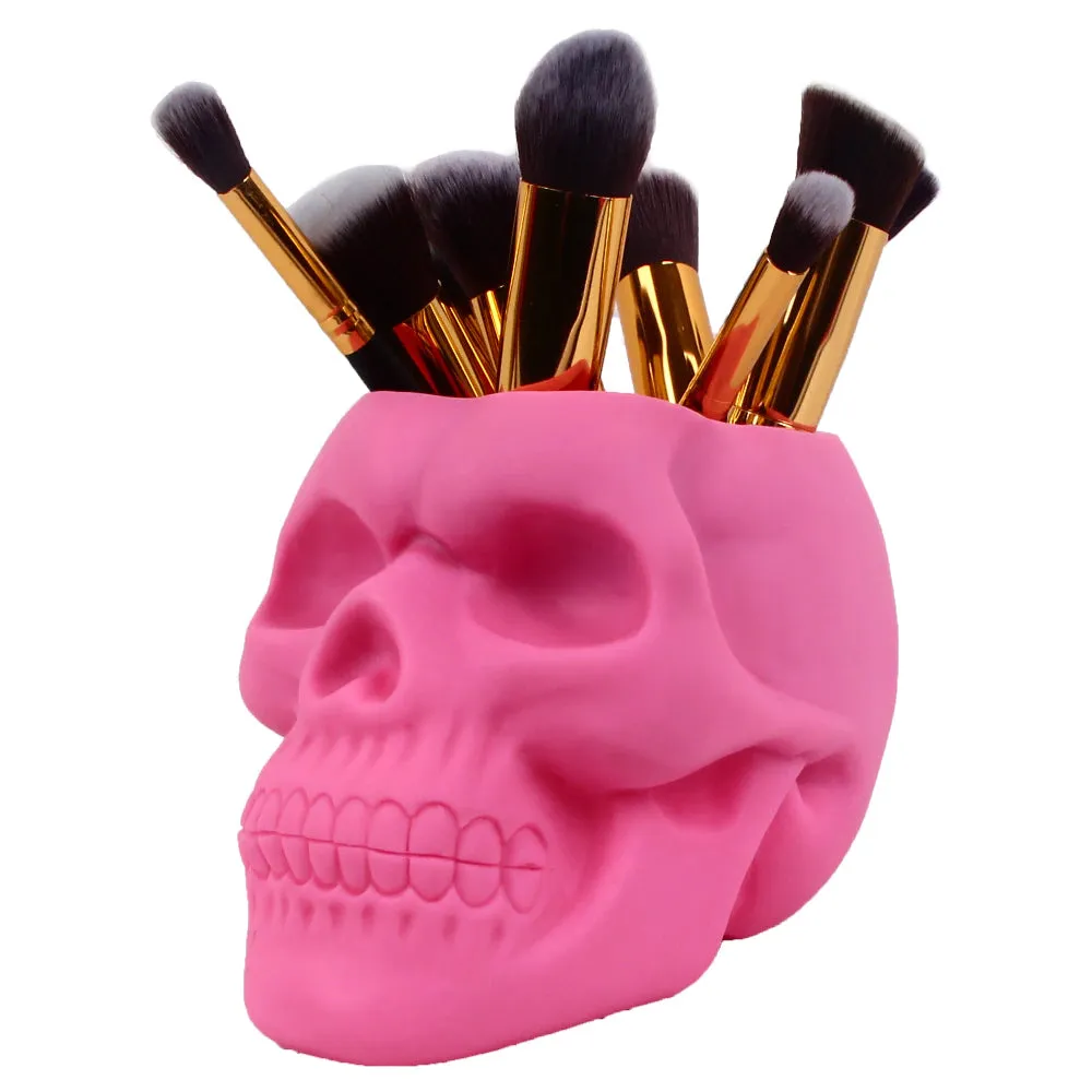 Matte Skull Storage Jar