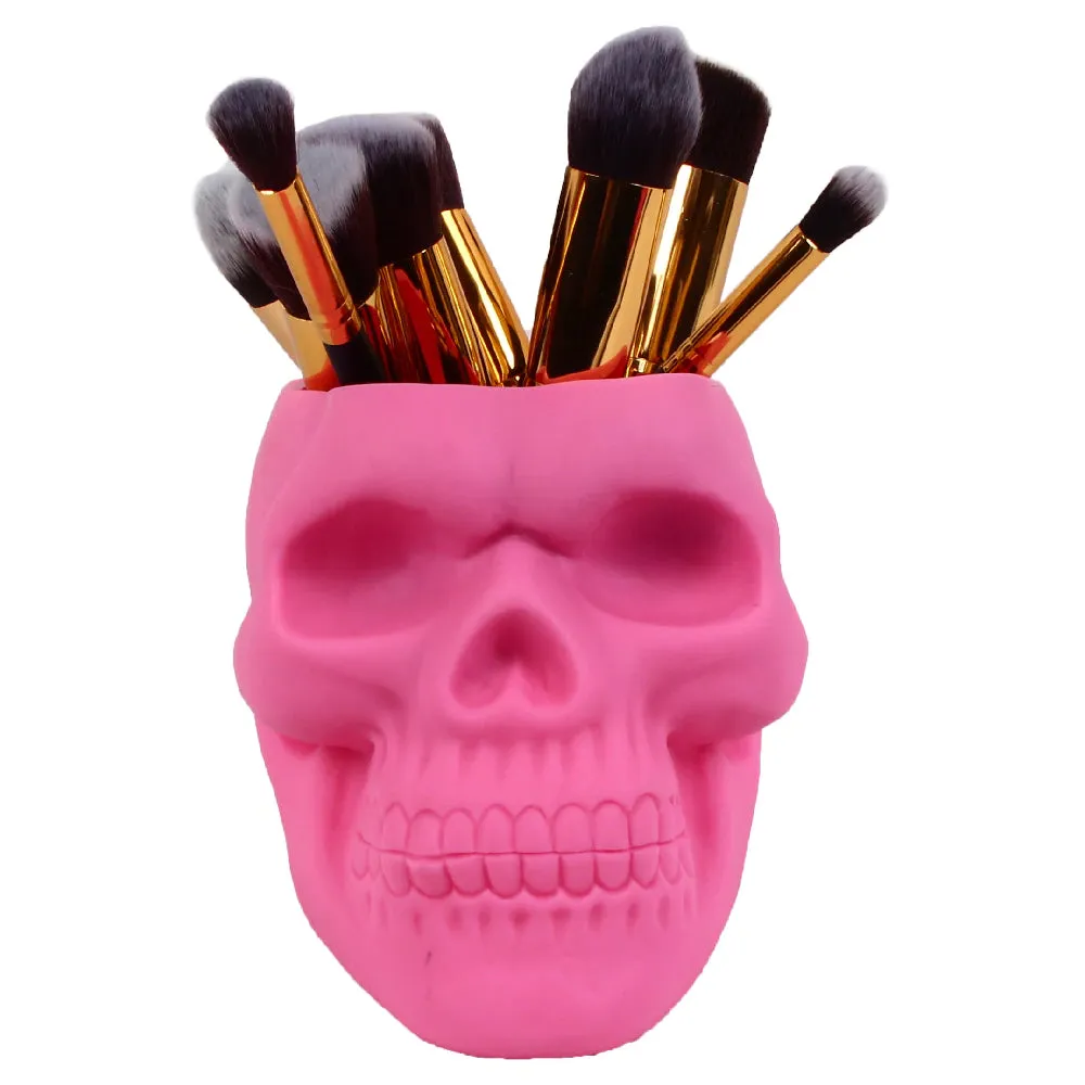 Matte Skull Storage Jar