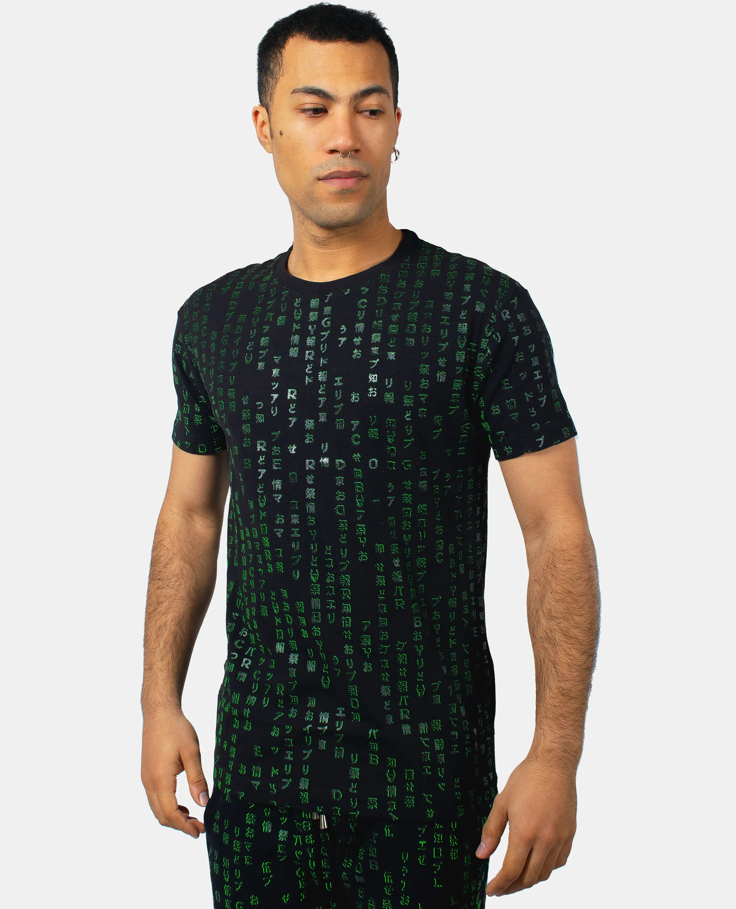 MENS BINARY AOP T-SHIRT