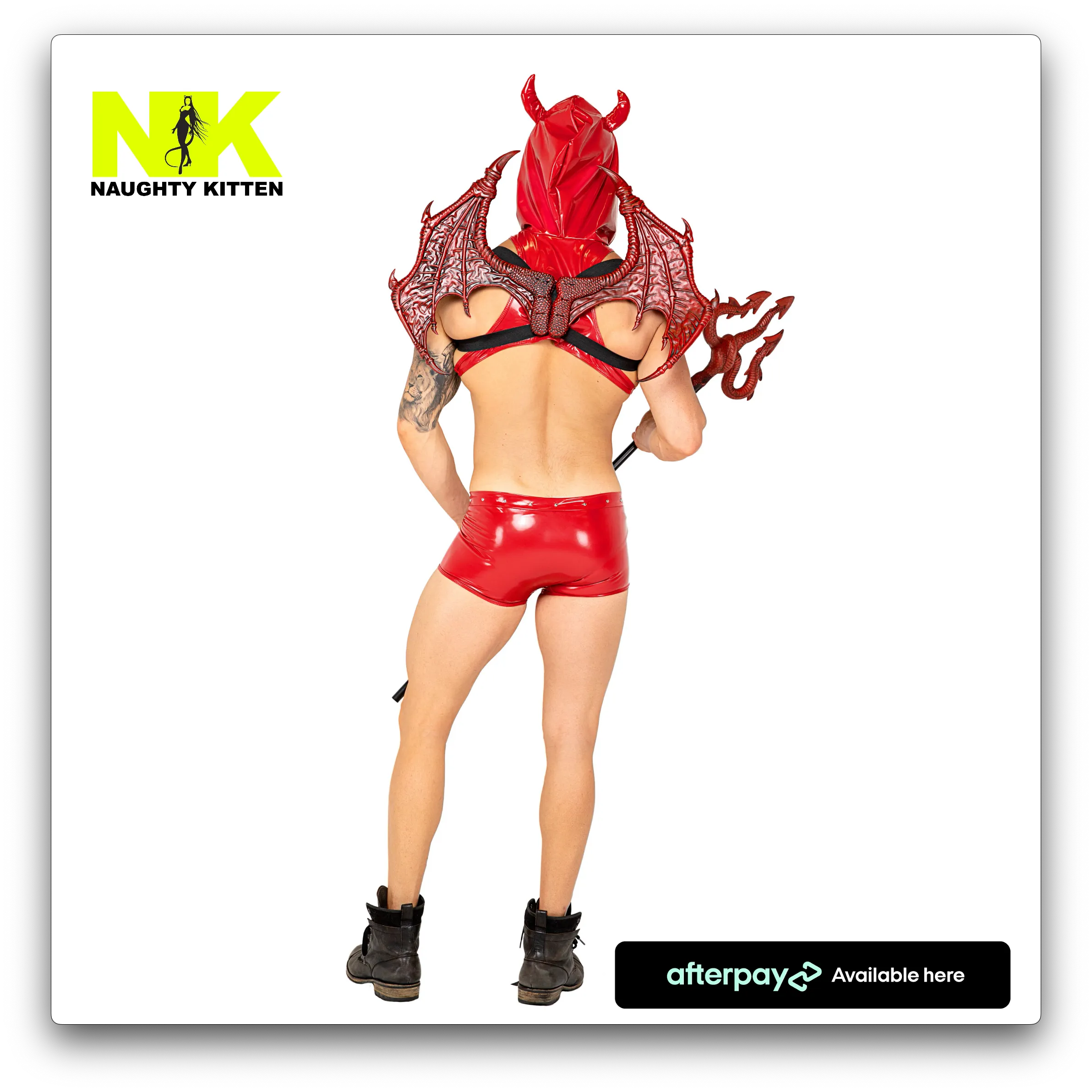 Men's Lucifers Desire Devil Costume