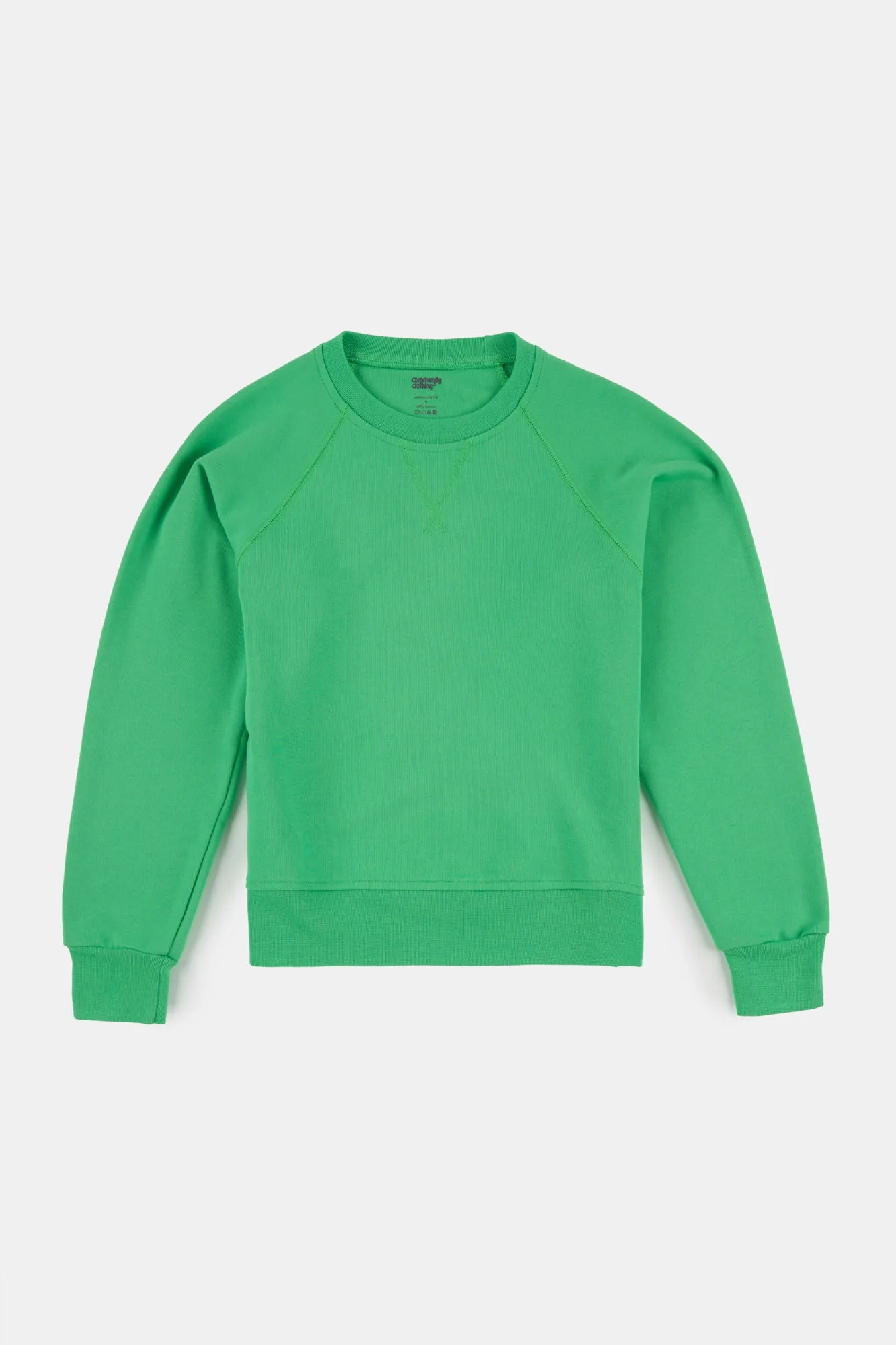 Men's Raglan Sweatshirt - Apple Green