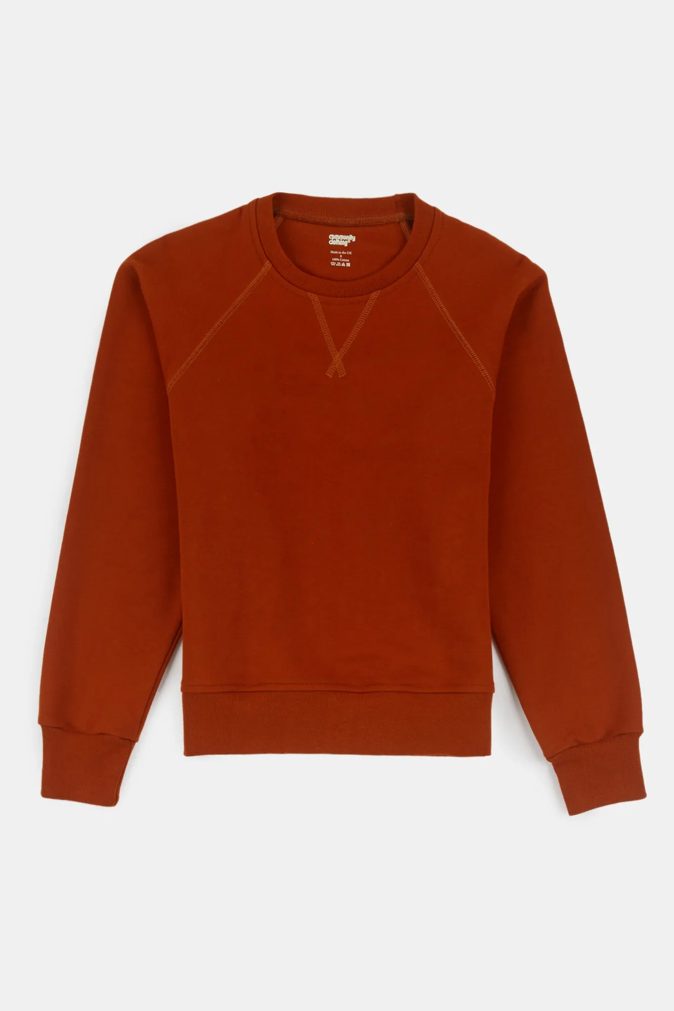 Men's Raglan Sweatshirt - Cinnamon