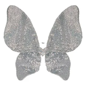 MIMI & LULA - Silver Sparkle sequin wings