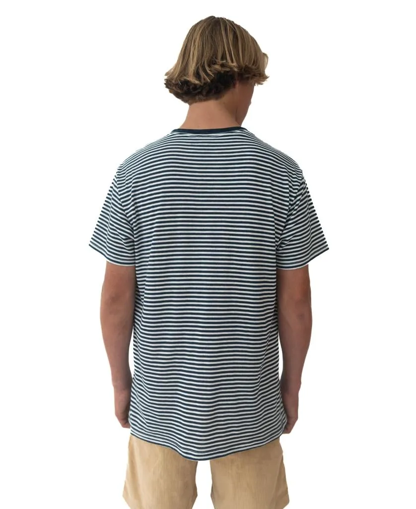 Mono Pocket Tee | Navy