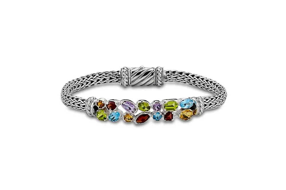 Nama Bracelet- Multi Gemstone