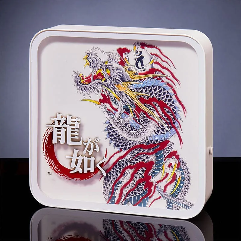 Official Like a Dragon & Yakuza Acrylic Perspex Desk Lamp / Wall Light