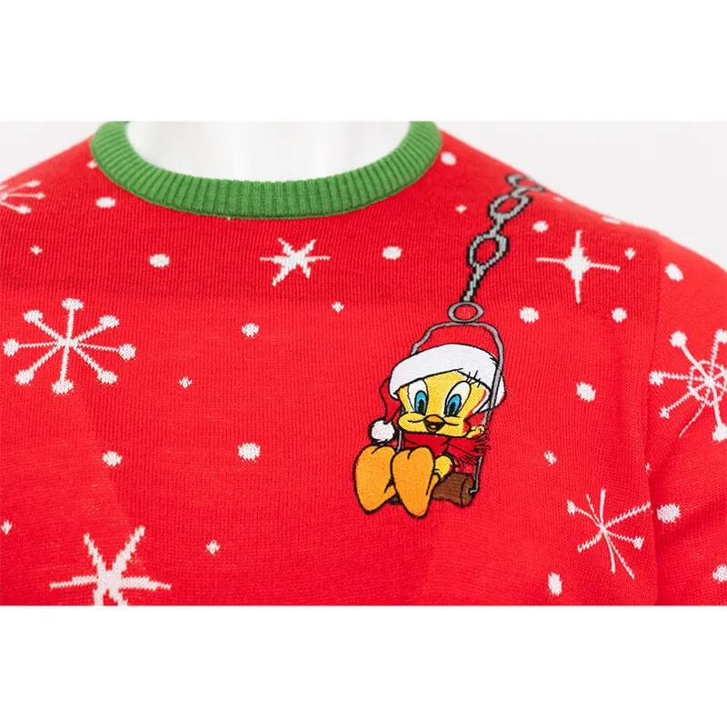 Official Looney Tunes Christmas Jumper / Ugly Sweater