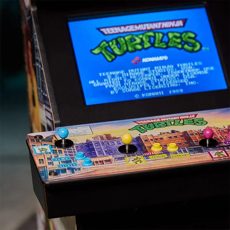 Official Teenage Mutant Ninja Turtles Quarter Size Arcade Cabinet (Exclusive Signed Collector's Edition)