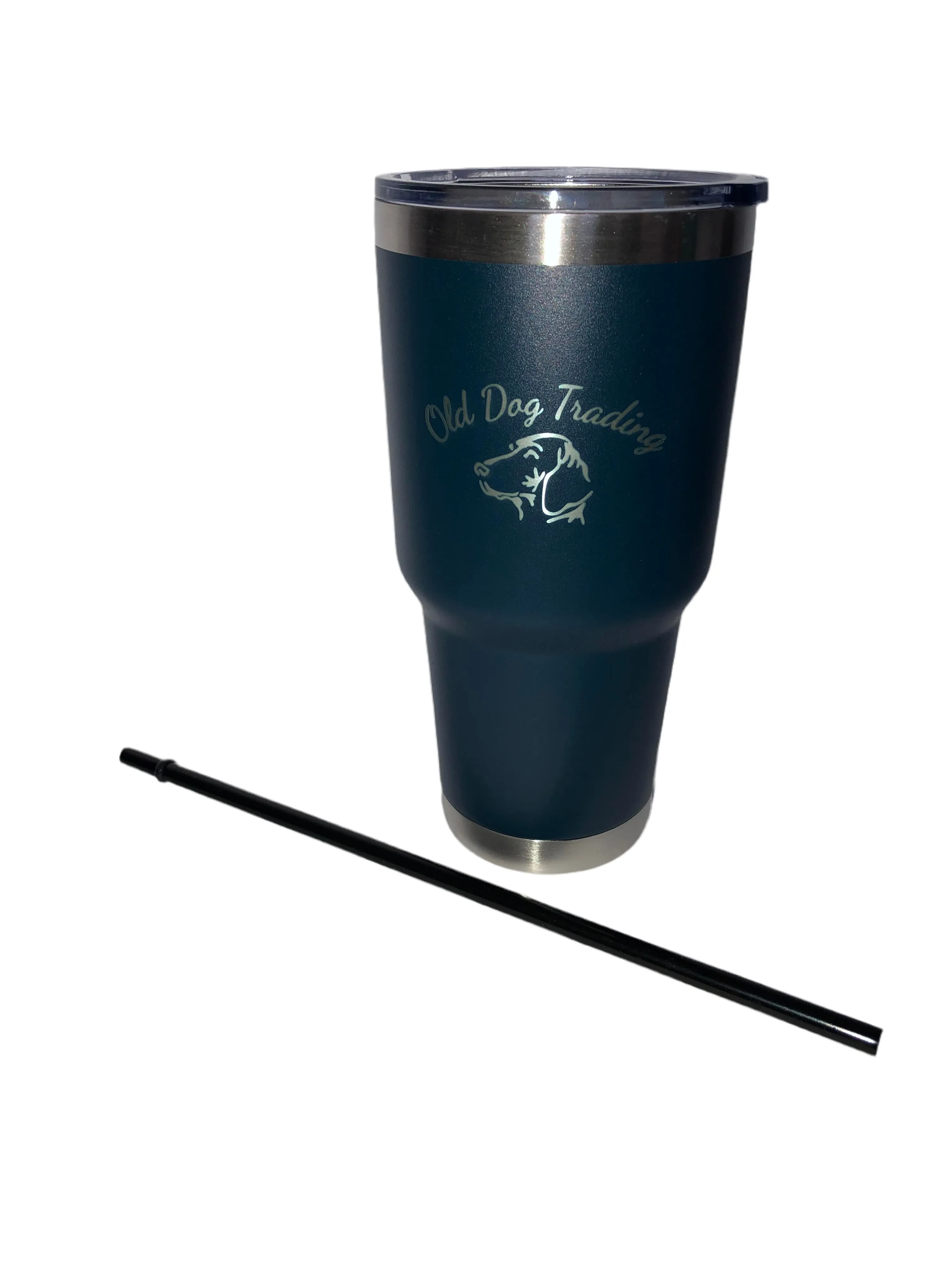 Old Dog Trading  30oz Insulated Travel Tumbler w/Straw - 25% Off Enter at Checkout (VHMXGZH0XDS4)