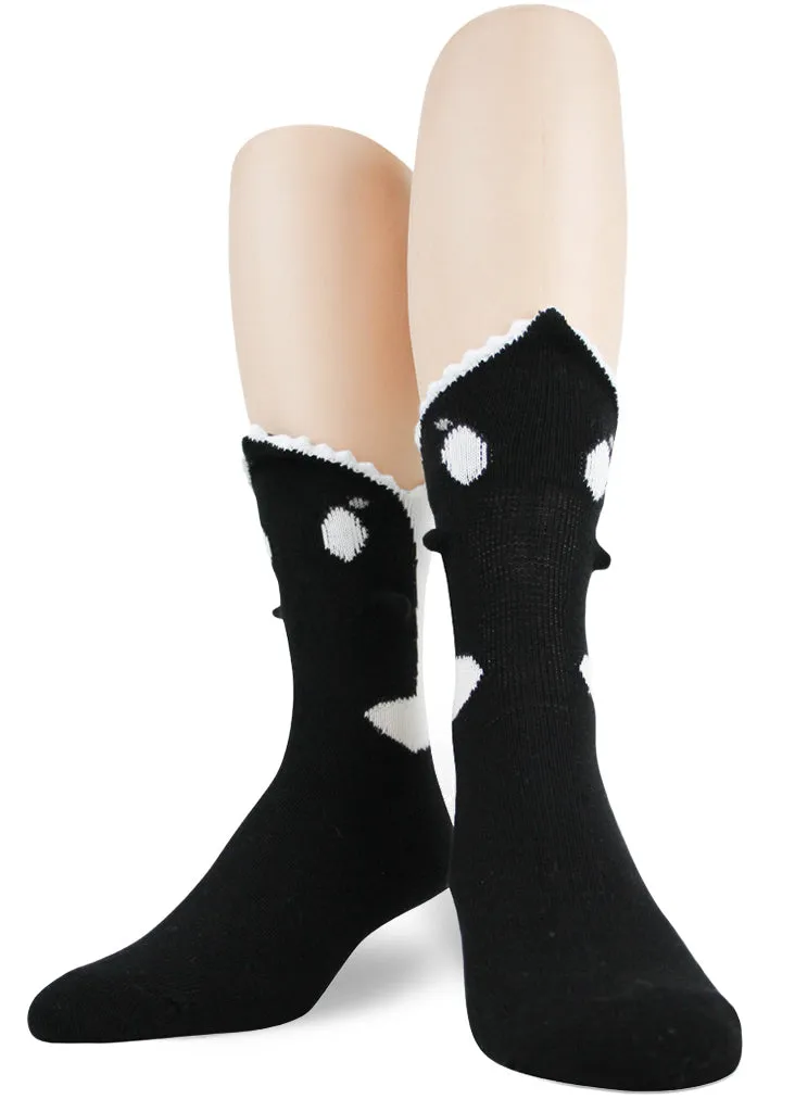 Orca Bite Men's Crew Socks