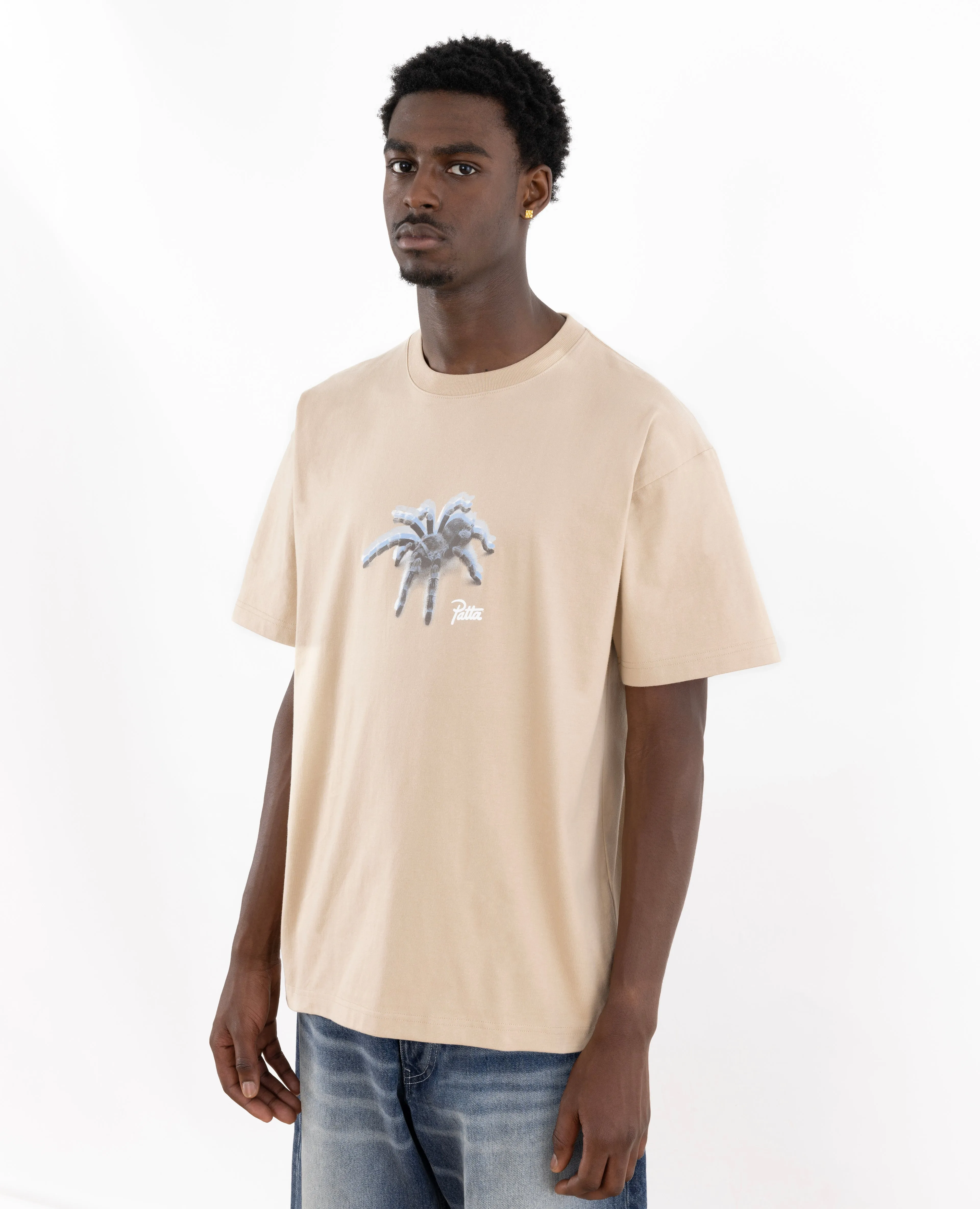 Patta Spider T-Shirt (White Pepper)