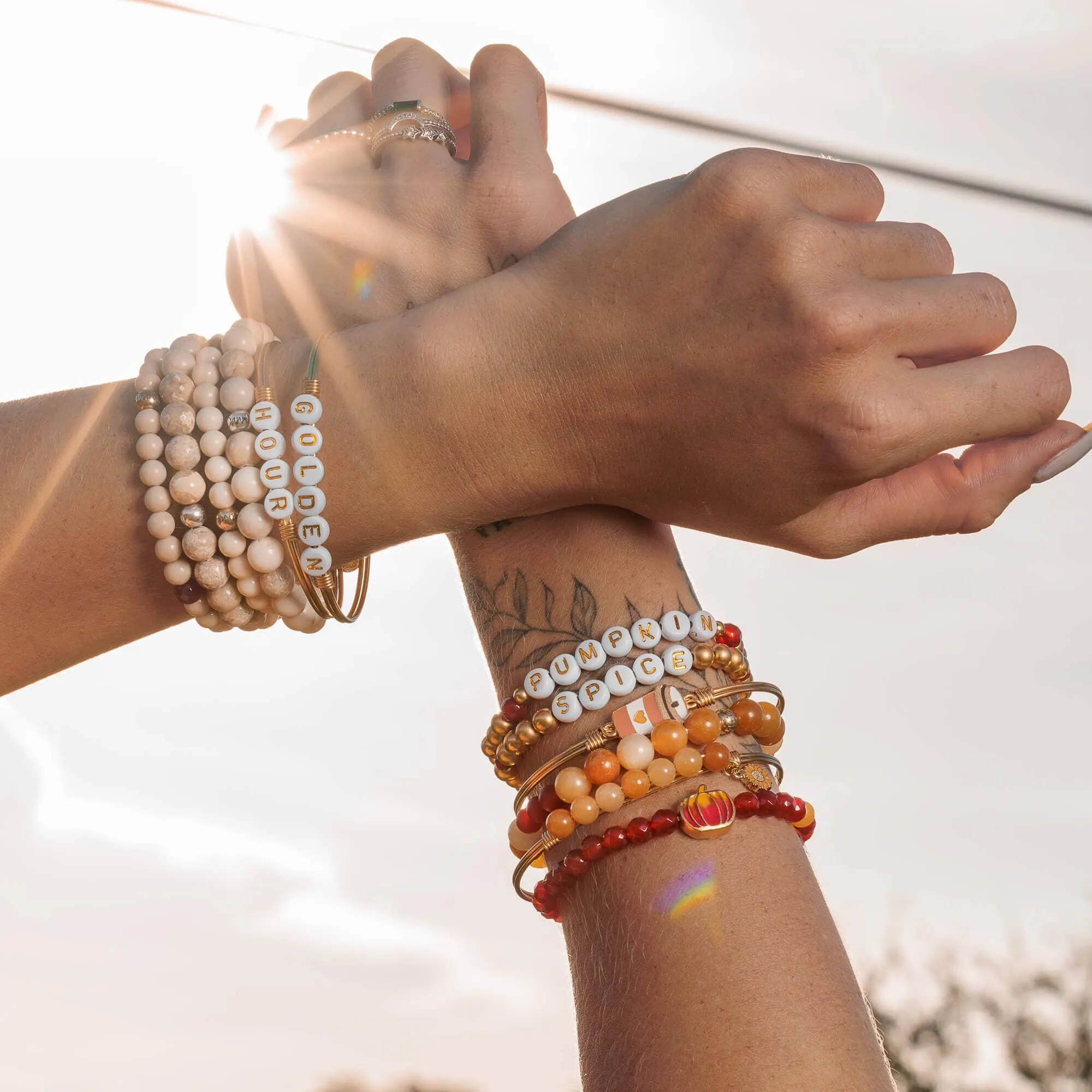 Pumpkin Harvest Stretch Bracelet