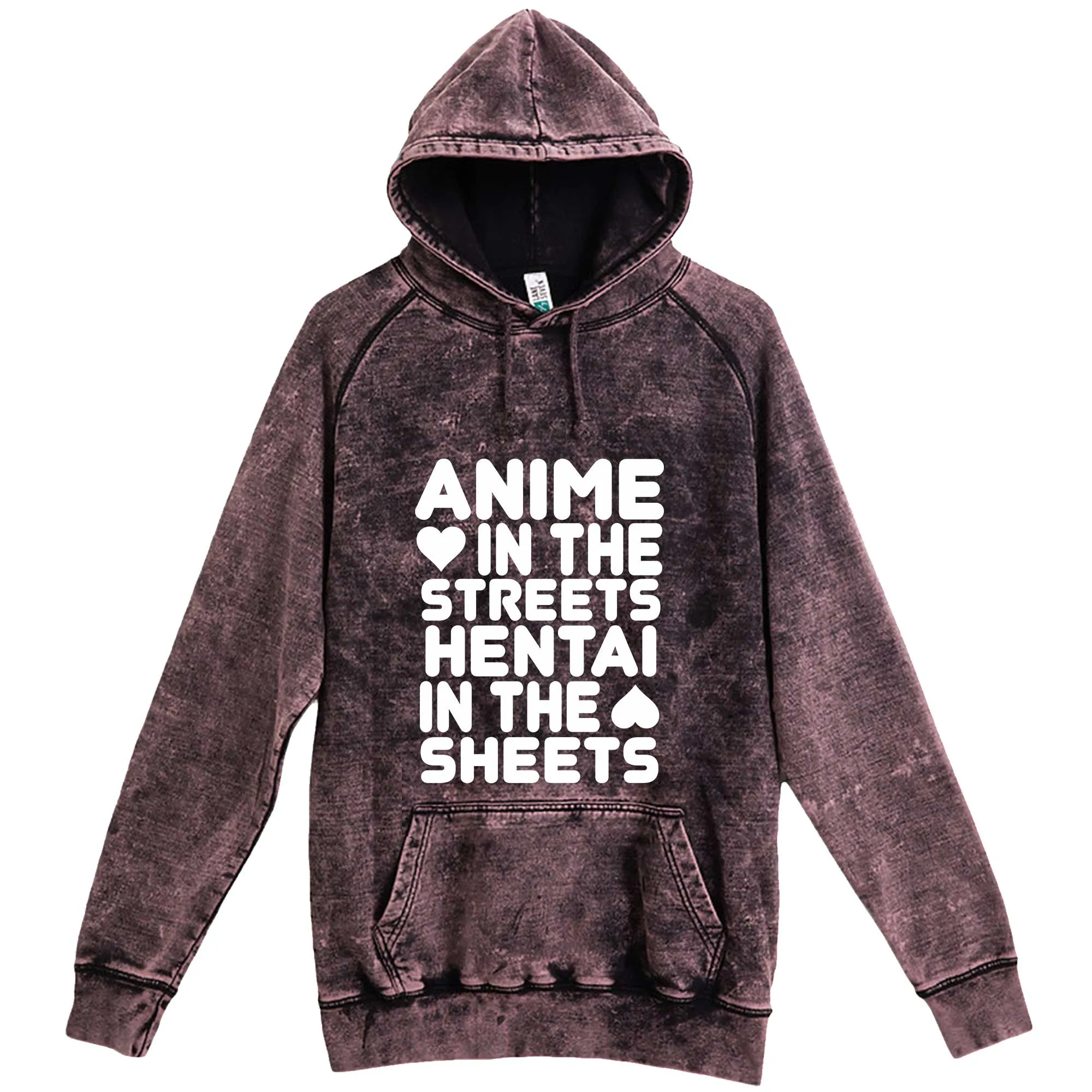 "Anime in the Streets, Hentai in the Sheets" hoodie