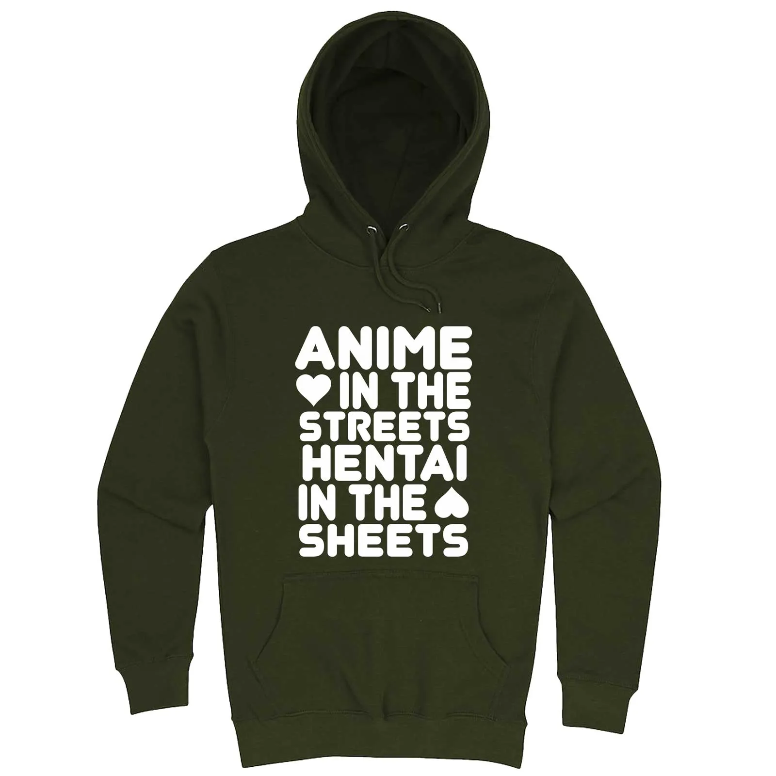 "Anime in the Streets, Hentai in the Sheets" hoodie