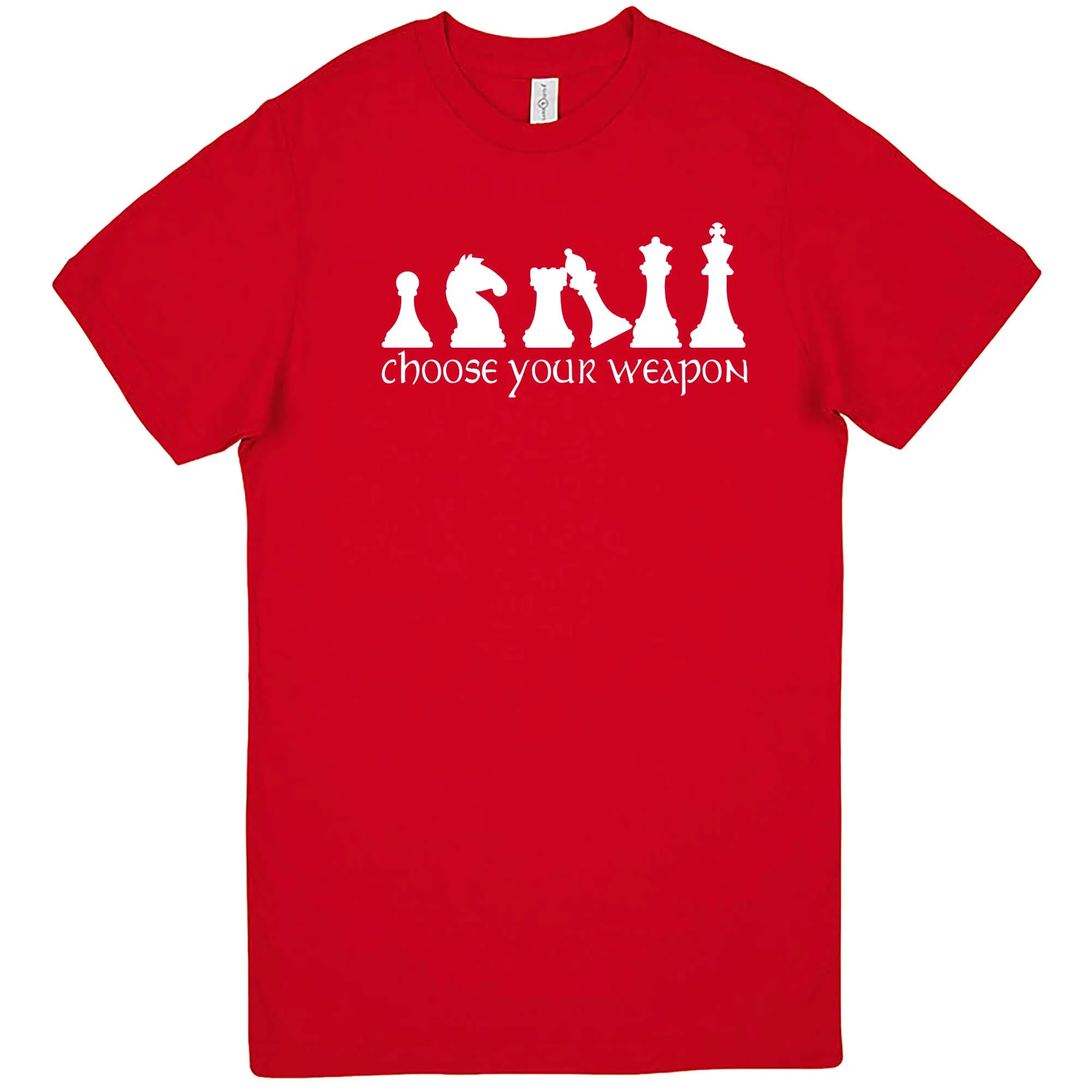 "Choose Your Weapon - Chess" men's t-shirt