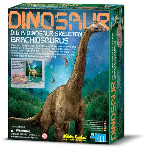 "Dig A Dinosaur Skeleton: Brachiosaurus" - Science Kit