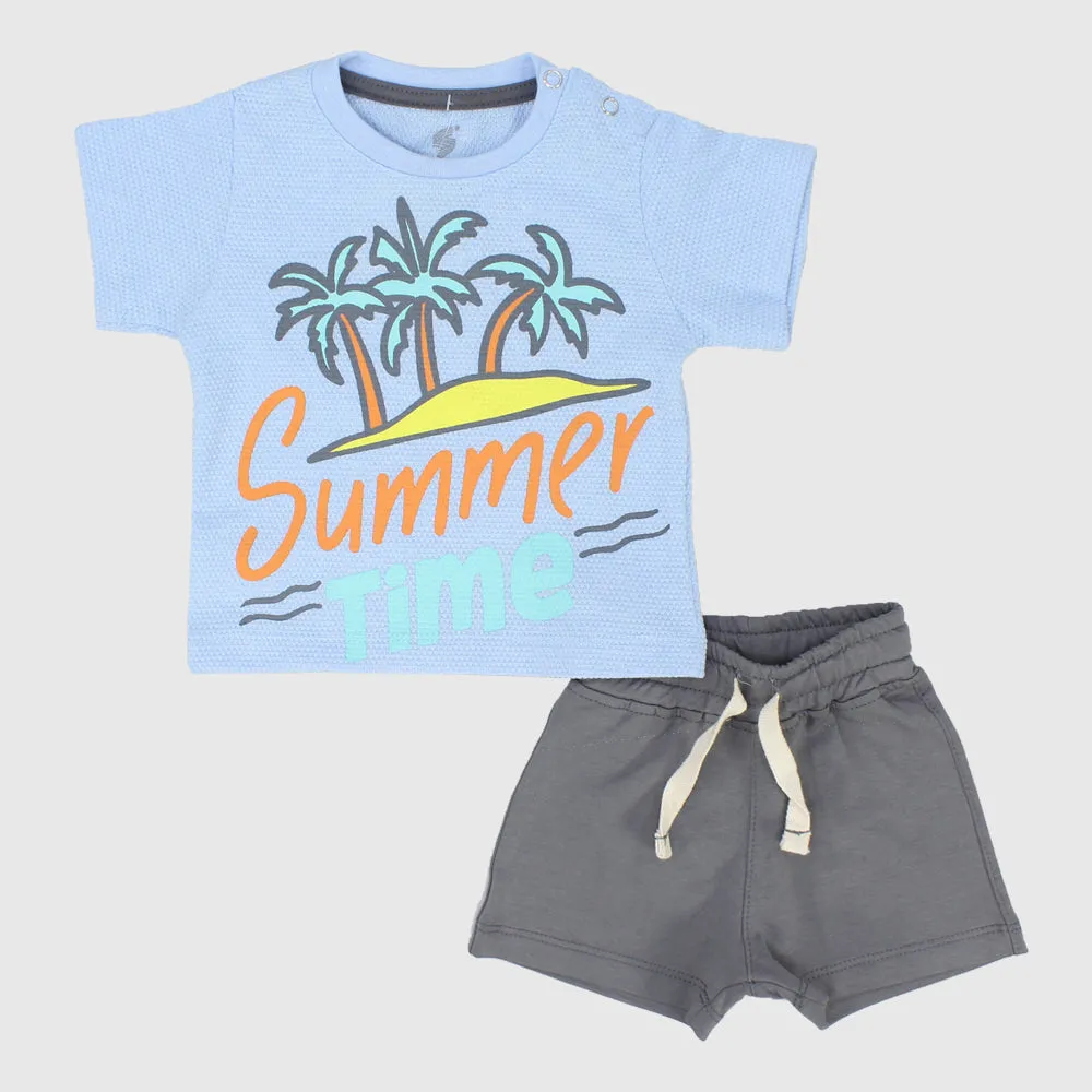 "Summer Time" 2-Piece Outfit Set