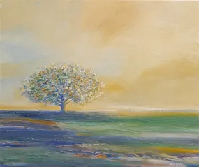 "Tree Line" by Robert Cipriani - Abstract Painting