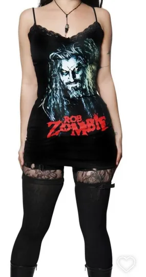 Rob Zombie Lace Strap Dress