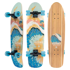 Sector 9 Bamboozler Bora Bora Park Cruiser Complete