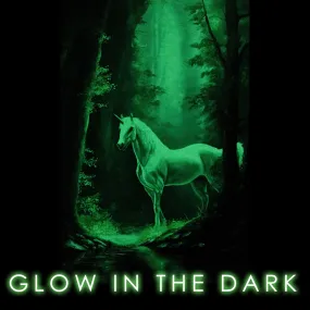 signed GLOW IN THE DARK PRINT: Unicorn (Special Offer)