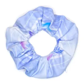 Snowflake Spirit Zipper Scrunchie