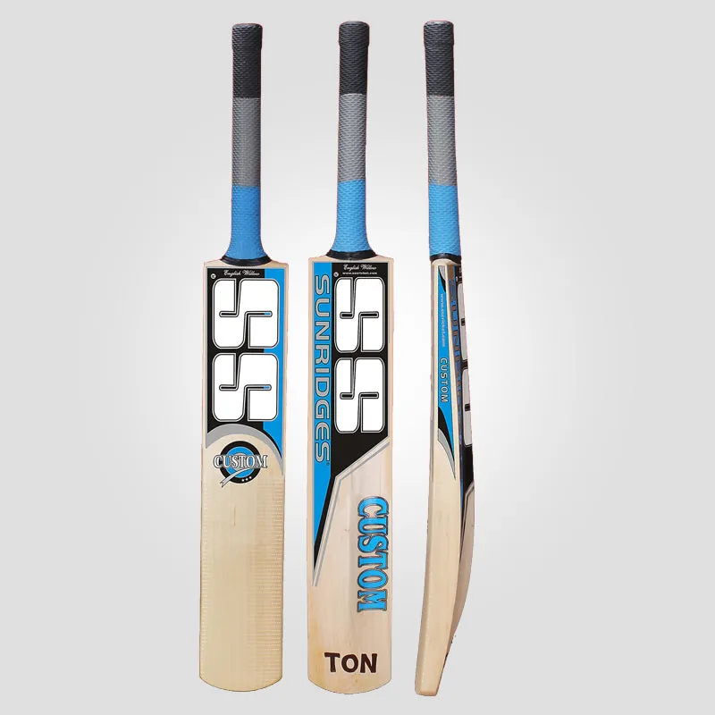 SS Cricket Bat Sunridges RETRO Ton Custom