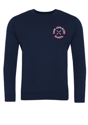 St John Boste R.C. Primary School Navy Sweatshirt