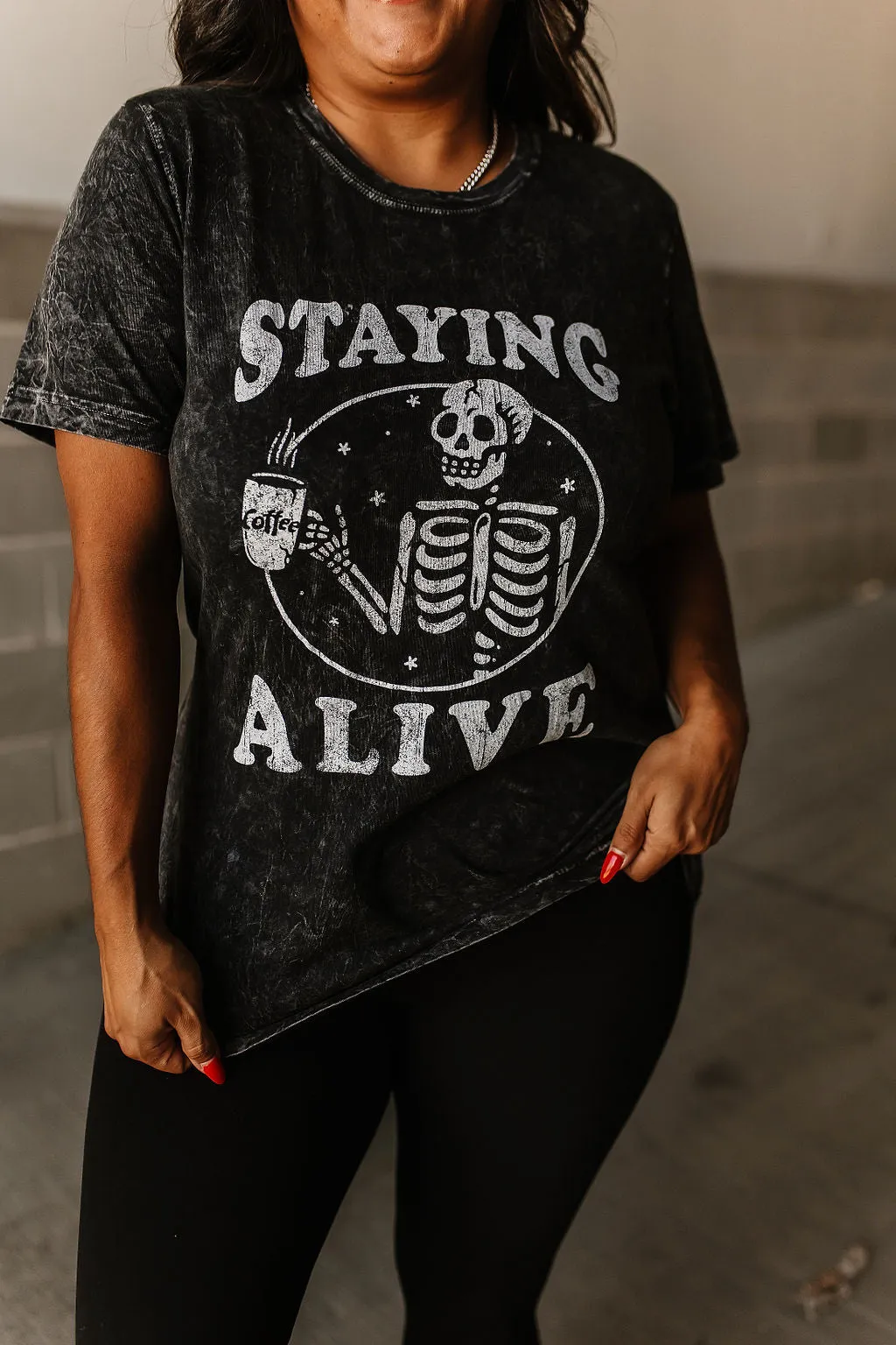 Staying Alive Tee