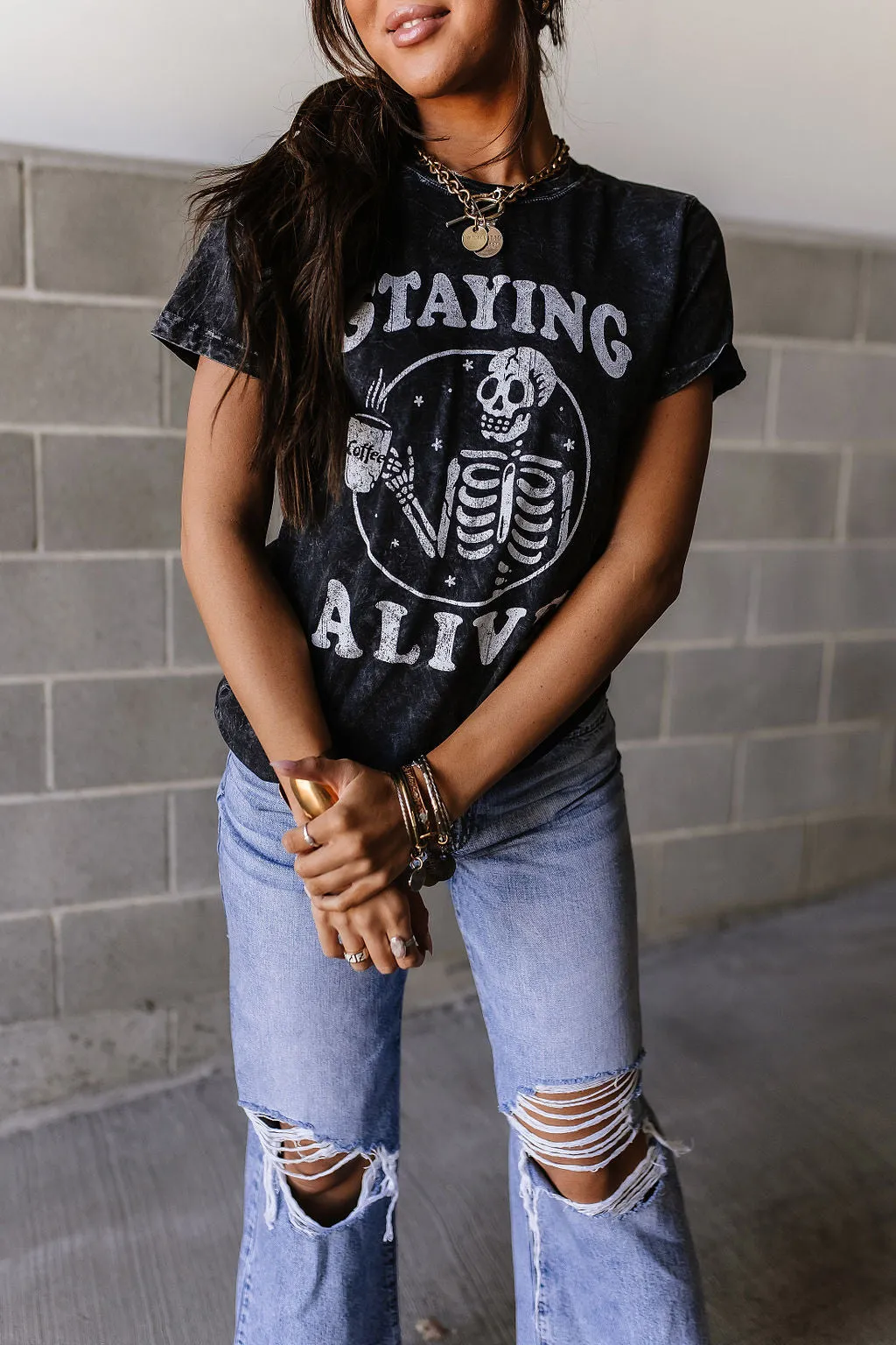 Staying Alive Tee