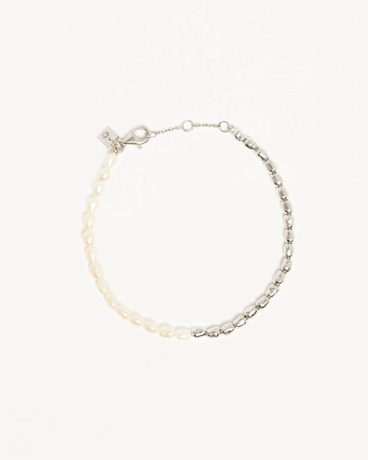 Sterling Silver By Your Side Pearl Bracelet