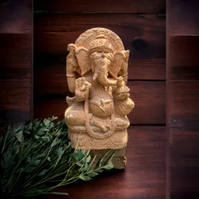 Stone Sculpture : Ganpati 1