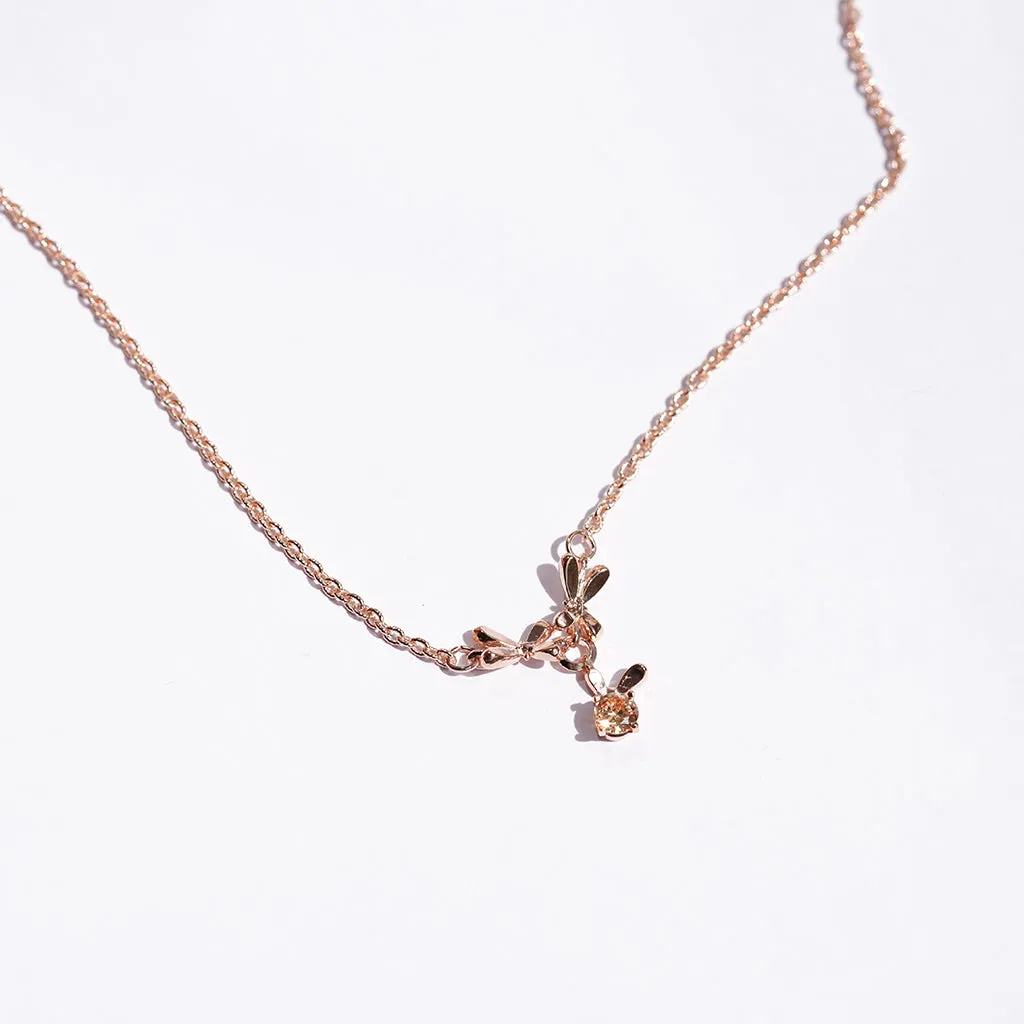 Sugar Fairy Necklace [Pink gold]