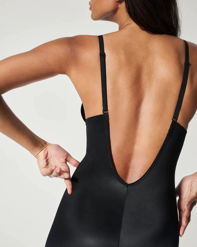 Suit Your Fancy Plunge Bodysuit