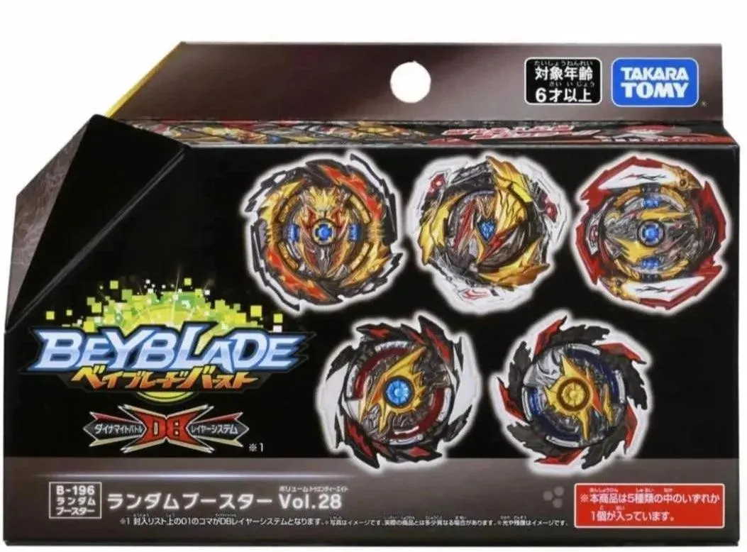 TAKARA TOMY Burst DB Quad Drive Random Booster Vol. 28 Beyblade B-196