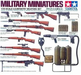 Tamiya 1/35 US Infantry Weapon Set