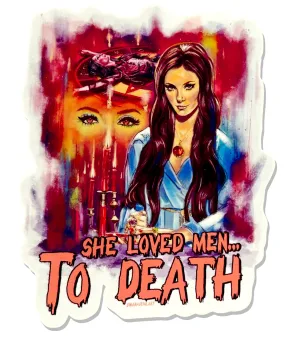 The Love Witch Cut Vinyl STICKER