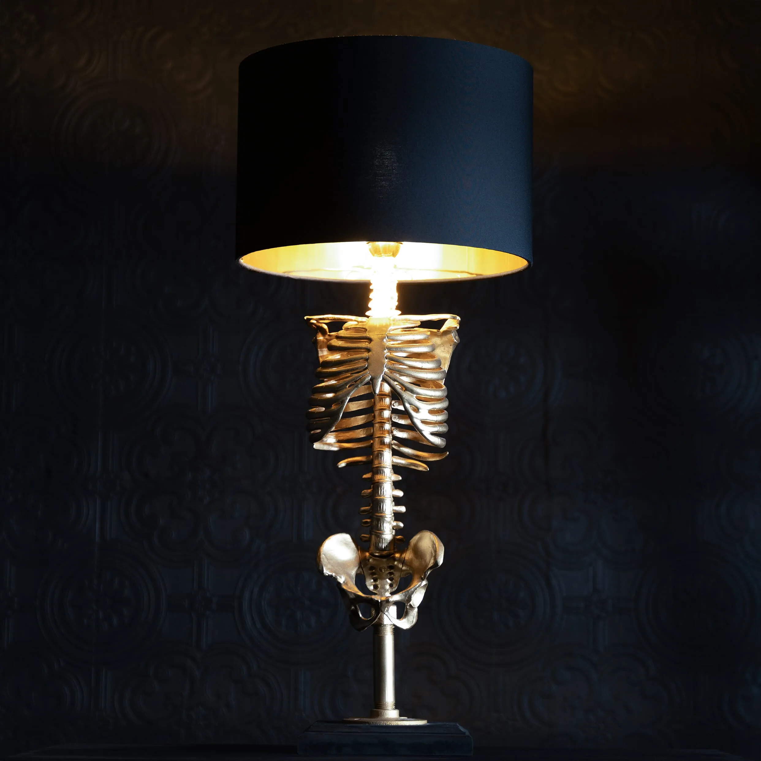 The Skeleton Lamp Gold Edition by The Blackened Teeth